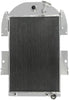 OzCoolingParts 4 Row Core All Aluminum Radiator for 1934-1936 35 Chevrolet Master EA/ED A-Body Pickup Truck, 3.4L L6 AT