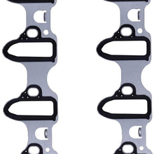 Rugged and Easy Fitting Intake Manifold Gasket Set - Compatible with 4.8L 5.3L 6.0L Chevy Silverado, Suburban, Tahoe, GMC Sierra, Yukon, Savana, Cadillac Escalade - Replace 89060413 MS98016T
