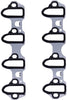 Rugged and Easy Fitting Intake Manifold Gasket Set - Compatible with 4.8L 5.3L 6.0L Chevy Silverado, Suburban, Tahoe, GMC Sierra, Yukon, Savana, Cadillac Escalade - Replace 89060413 MS98016T