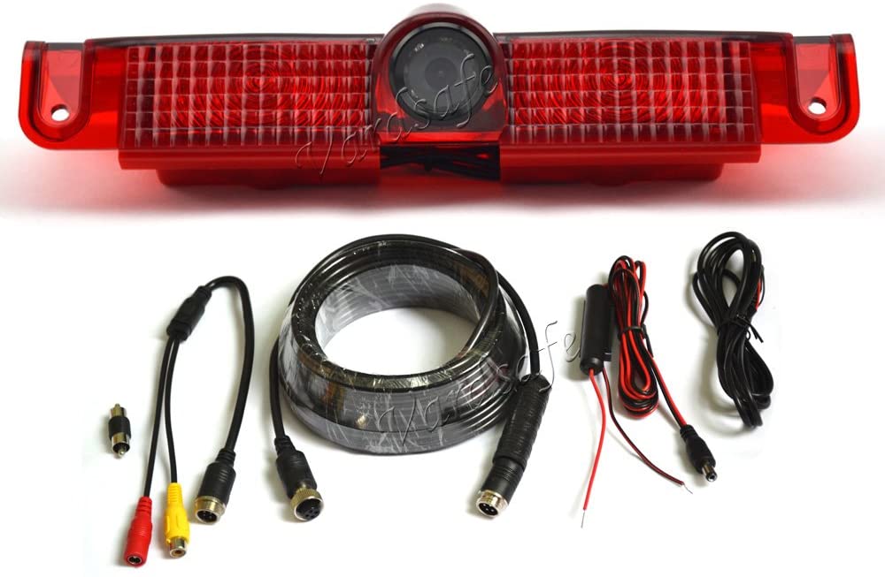 Vardsafe VS706 Third Brake Light Rear View Backup Camera for Chevy Express/GMC Savana (2003-2019)