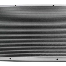 OzCoolingParts 4 Row Core Aluminum Radiator + 2 x 12" Fan w/Louver Shroud + Thermostat/Relay Wire Kit for 1967-1972 68 69 70 71 Chevy C10 C20 K10 K20 K30 Pickup Trucks and GMC More Models