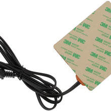 ABN Silicone Heater Pad Car Battery Heater Pad Engine Block Heater Pad Oil Pan Heater Pad, 4x5 Inch – 120V 100 Watt