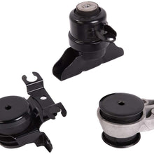 Ashimori Compatible With 2001-2004 Ford Escape 2.0L & 3.0L Mazda Tribute 2.0L Transmission Engine Motor Mount Set A5304 A5292 A5293