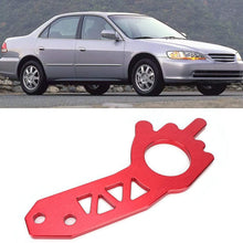 Tow Hook Ring,Universal Red Aluminium Alloy Car Truck Front Rear Tow Hook Ring Kit