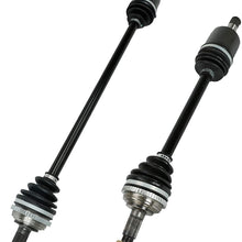 BETTERCLOUD CV Axle Shaft Front LH Left RH Right Pair Set Replacement for 1992-2000 Honda Civic Del Sol