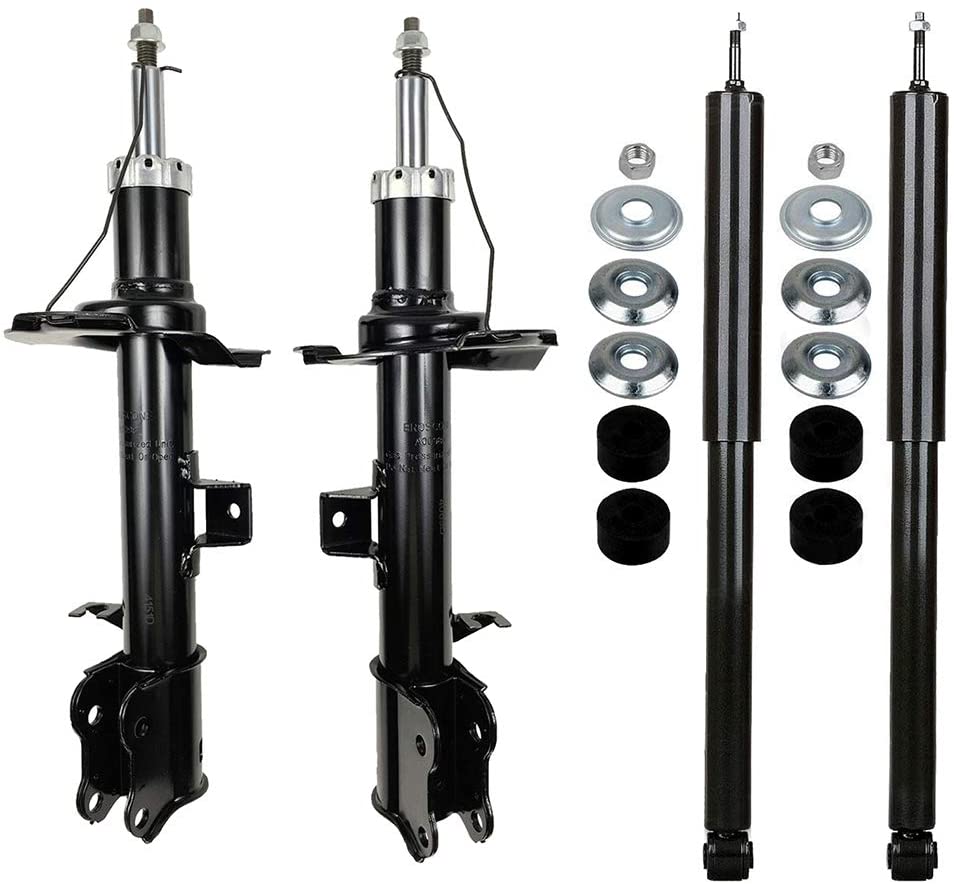 Shocks Struts,ECCPP Front Rear Shock Strut Absorbers Kits Compatible with 2008 2009 2010 2011 2012 Ford Escape,2008 2009 2010 2011 Mazda Tribute/Mercury Mariner 235913 71594 235912 71593