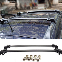Ai CAR FUN Black Roof Rack Cross Bar Top Roof Rail Luggage Cargo Rack Rails Carrier for 2011-2016 Jeep Compass