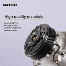 SCITOO Air Conditioning Compressor CO 11044JC Compatible with 2003-2005 Volvo S60 2003-2004 Volvo V70