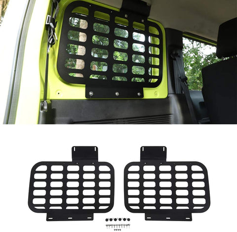 LZTQ for Suzuki Jimny JB43 JB64 JB74 2019 2020 2021 Car Trunk Organizer Rear Tunk Shelf Storage Bracket Luggage Rack Car Interior Accessories Black