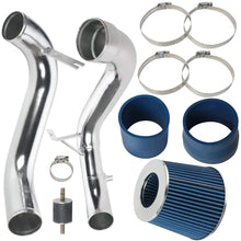ANGLEWIDE CI-HD-17BL-01-X XCI-HD-17BL-01 Cold Air Intake System with Heat Shield Fit For 2012-2015 Honda Civic