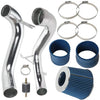 ANGLEWIDE CI-HD-17BL-01-X XCI-HD-17BL-01 Cold Air Intake System with Heat Shield Fit For 2012-2015 Honda Civic