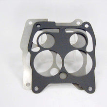 Metal Baffle Plate Base Gasket Compatible with Rochester 4 BBL Quadrajet Carburetor in 1967-1969 Cadillac (Metal shim/Heat shield, Stainless steel)