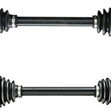 (2) 100% New CV Axle Shafts for 07-09 Santa Fe 3.3L With Automatic Transmission