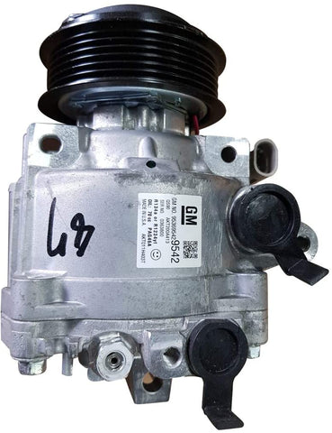 GM VAUXHALL MOKKA COMPRESSOR (Trax), Air Conditioner Compressor for GM Vehicles, 6PK Pulley Type, 70cc Oil, R134a Refrigerant
