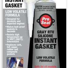 Pro Seal 79006 Aluminum RTV Silicone Sealant. 3 oz.