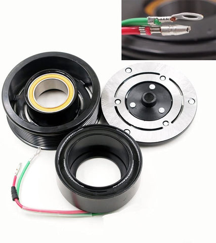 A/C Compressor Clutch Repair KIT CLUTCH Pulley Bearing Coil & Hub for 2002-2006 Honda CRV 2.4L