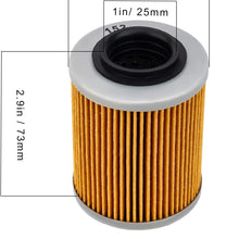 Anoety Oil Filter Replace for: CAN-AM OUTLANDER 650 450 850 570 1000 MAVERICK 1000R Defender RENEGADE Traxter 975 Commander MAX HO EFI LTD