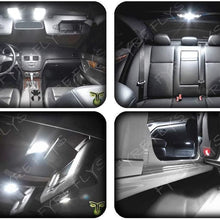 Fyre Flys 6 Piece White LED Interior Lights for 2016-2020 Honda Civic Super Bright 6000K 3014 Series SMD Package Kit and Install Tool