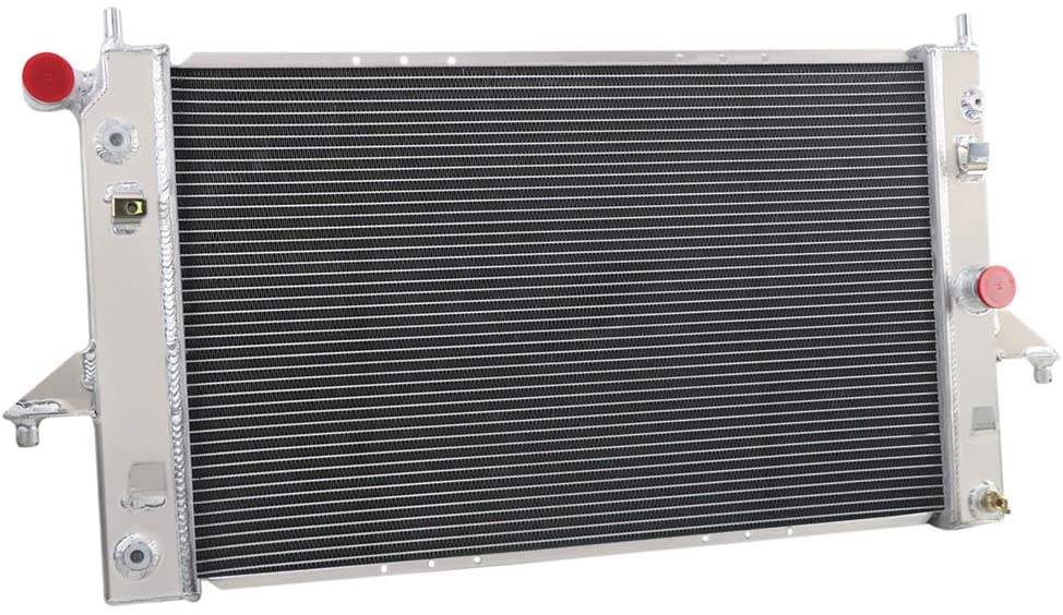 OzCoolingParts 94-02 Saturn S-Series Radiator, Full Aluminum Radiator for 1994-2002 95 96 97 98 99 00 01 Saturn SC1 SC2 SL SL1 SL2 SW1 SW2 1.9L L4