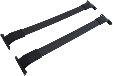 Spec-D Tuning Black Roof Top Cross Bars Crossbars Rack Luggage Carrier for 2011-2015 Ford Explorer