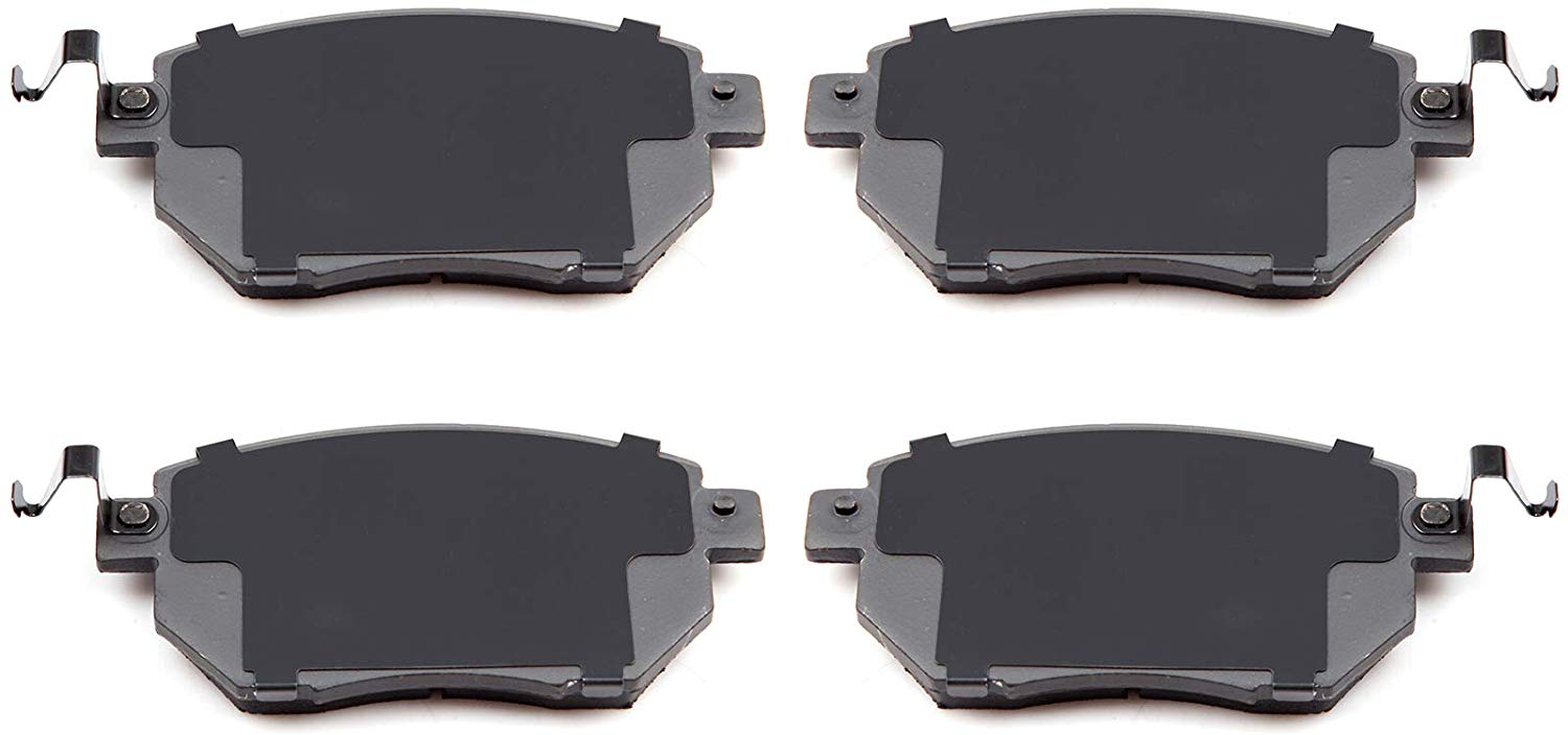 Scitoo Ceramic Discs Brake Pads, 4pcs Front Brake Pads Brakes Kits fit 03-05 Infiniti FX35,03-05 Infiniti FX45,05-06 Nissan Altima,04-08 Nissan Maxima,03-12 Nissan Murano Compatible ATD969C D969-7870