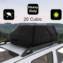 Car Top Carrier 15 Cubic Feet Waterproof Roof Top Cargo Bag Fit for The Outdoor Elements