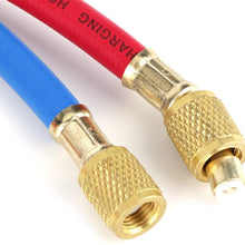 Liineparalle 1.5m 600psi 1/4in Air-Conditioning Fluoride Tube Coolant Refrigerant Adding Tool Accessory