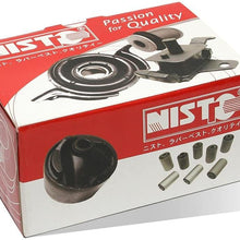 NISTO Front Upper Lower Control Arm Bushing Compatible with for 1995-2004 Toyota Tacoma 4WD/ 2WD with Prerunner