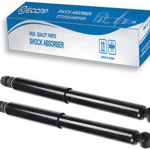 Shocks Struts,ECCPP Rear Pair Shock Absorbers Strut Kits Compatible with 2007 2008 2009 2010 2011 2012 Mazda CX-7 2.3L 2.5L 37313