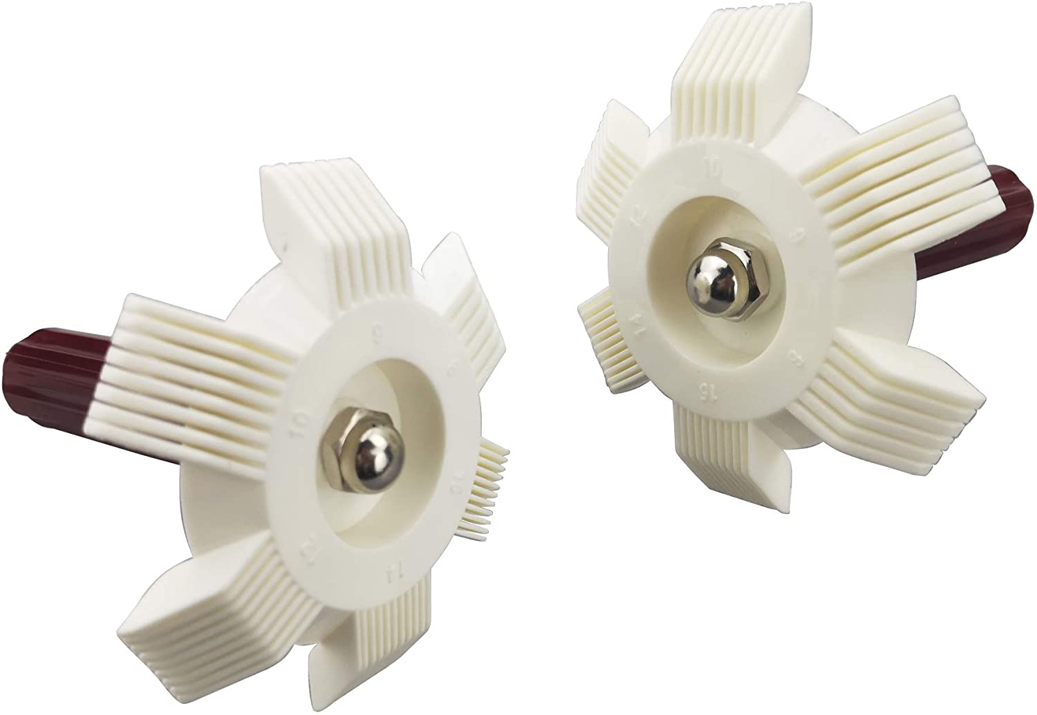 Wisepick Fin Straightener AC Condenser Fin Straightener Cleaner Evaporator Radiator Fin Comb (2 Pcs)