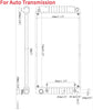 YGKJ Auto AT Al/Plastic Radiator compatible with 04-14 Express Savana 10-14 Express Cargo 4.3L V6