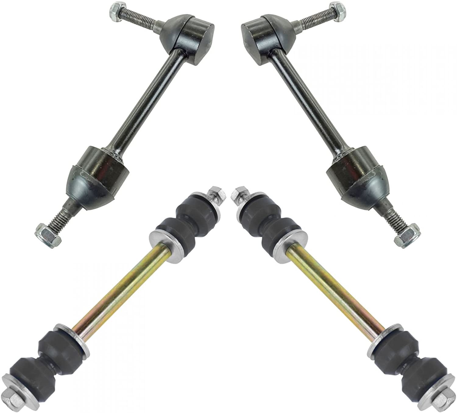 4 Piece Kit Stabilizer Sway Bar End Link Front Rear LH RH for Ford Lincoln