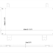 VioletLisa All Aluminum Air Condition Condenser 1 Row Compatible with 2006-2015 IS250 2006-2015 IS350 Without Oil Cooler