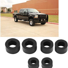 Fuel Line Seal Kit, Aramox Rubber Powerstroke Diesel Fuel Line Sealing Sleeve Set for 7.3L 99-03