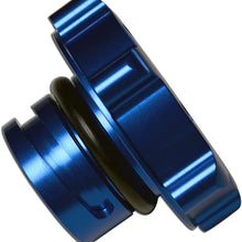 VMS RACING BLUE OIL CAP LS3 6.2L in Billet Aluminum Compatible with Chevy Corvette C6 V8 Engines 08-13 2008-2013
