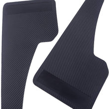 CITALL 2 pieces of ABS carbon fiber car fender front and rear wheel forming fender