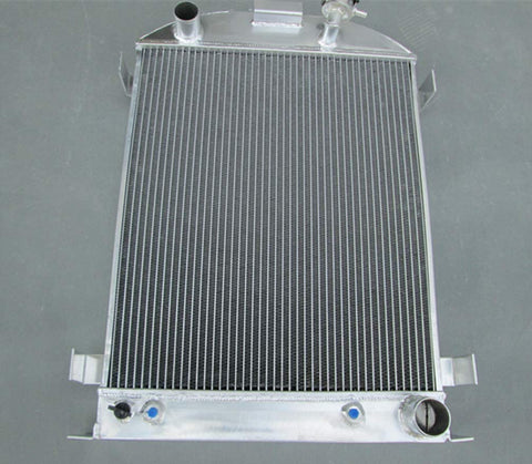 3 ROW Aluminum Radiator for FORD HI-BOY Grill Shells CHEVY ENGINE 1932 32