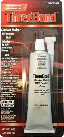 1 Pc of THREEBOND Gasket Maker RTV SEALANT Grey 3.8OZ 1200GAU3Z