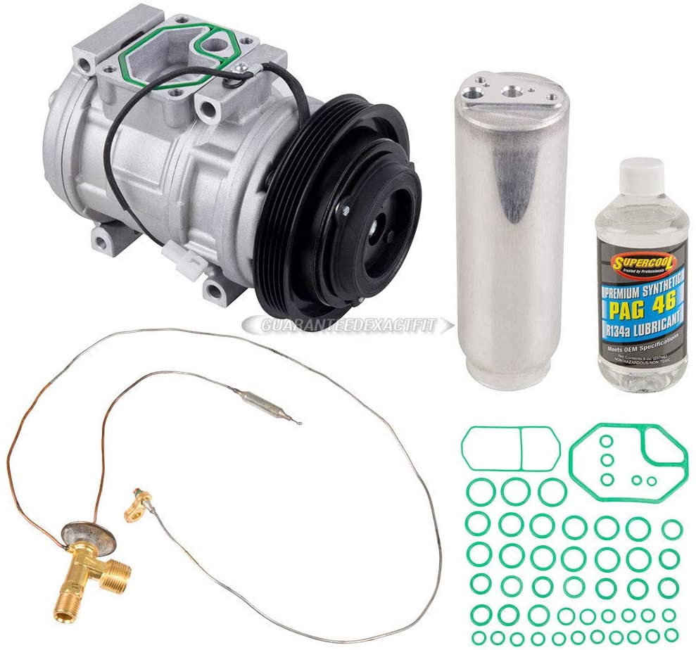 For Acura RL 1996-2004 AC Compressor w/A/C Repair Kit - BuyAutoParts 60-80410RK New