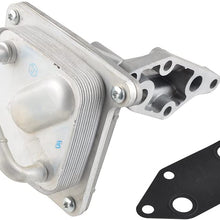 NICECNC Engine Oil Cooler with Bracket and Gasket for Nissan Altima/SENTRA 2.5L 2007-2012,Replace 21300-JA06A