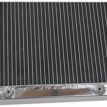 OzCoolingParts Polaris Ranger XP 900 Radiator, 2 Row Core Aluminum Radiator for Polaris Ranger XP 900 EPS 2013-2016 2014 2015, OEM 1240664 ATV Polaris Ranger Radiator