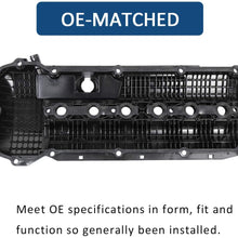 X AUTOHAUX Car Camshaft Engine Valve Cover with Gasket Set 11121432928 for BMW 323Ci 323i 325Ci 325i 325xi 328Ci 328i