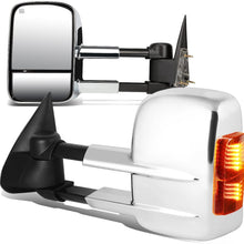 DNA Motoring TWM-001-T999-CH-SM Pair of Towing Side Mirrors