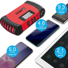 GOOLOO 1500A Peak 20800mAh SuperSafe Car Jump Starter with USB Quick Charge 3.0 (Up to 8.0L Gas, 6.0L Diesel Engine) 12V Auto Battery Booster Portable Charger Power Pack Built-in Smart Protection