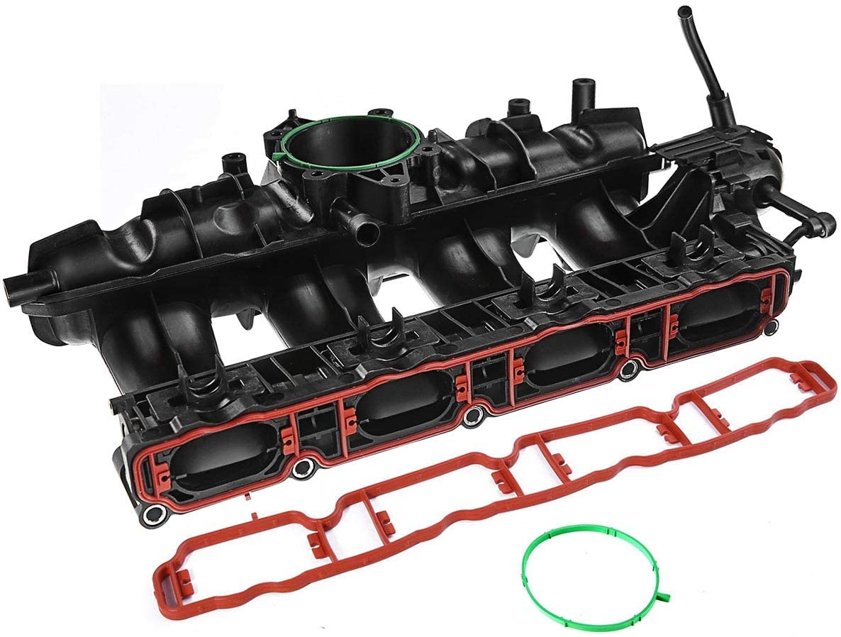 A-Premium Engine Intake Manifold Assembly Replacement for Audi A3 TT Volkswagen Beetle CC Eos Golf GTI Jetta Passat Passat CC Tiguan