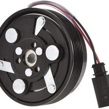 Younar A/C AC Compressor Clutch Assembly Kit 6 Grooves PV6 and 4.75 inch Clutch Diameter Replacement for Audi TT Volkswagen Beetle Golf Jetta Polo 2002 2003 2004 2005 2006