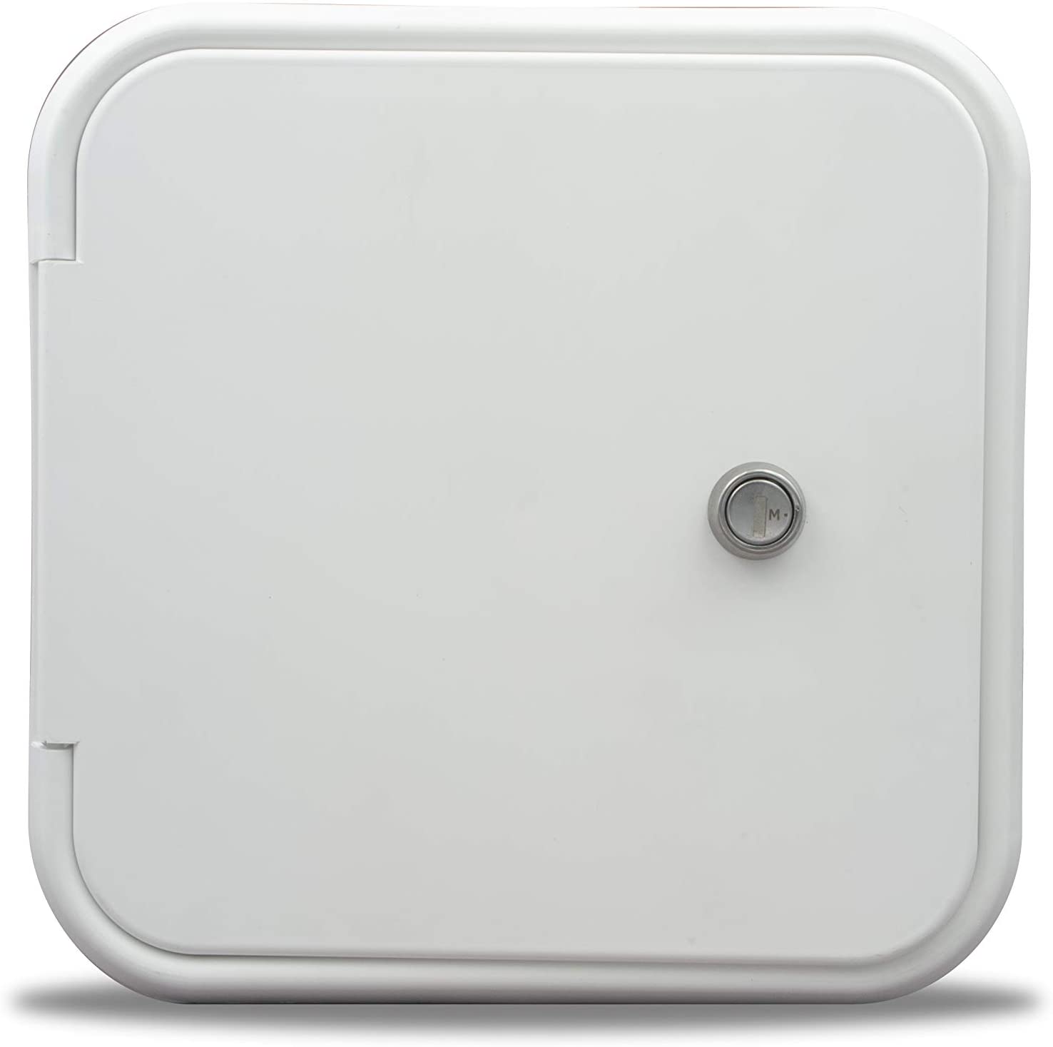 Thetford|B&B Molders RV Replacement Parts and Accessories RV Camper Gas/Fuel Hatch with Slant Back Polar White PN 94312