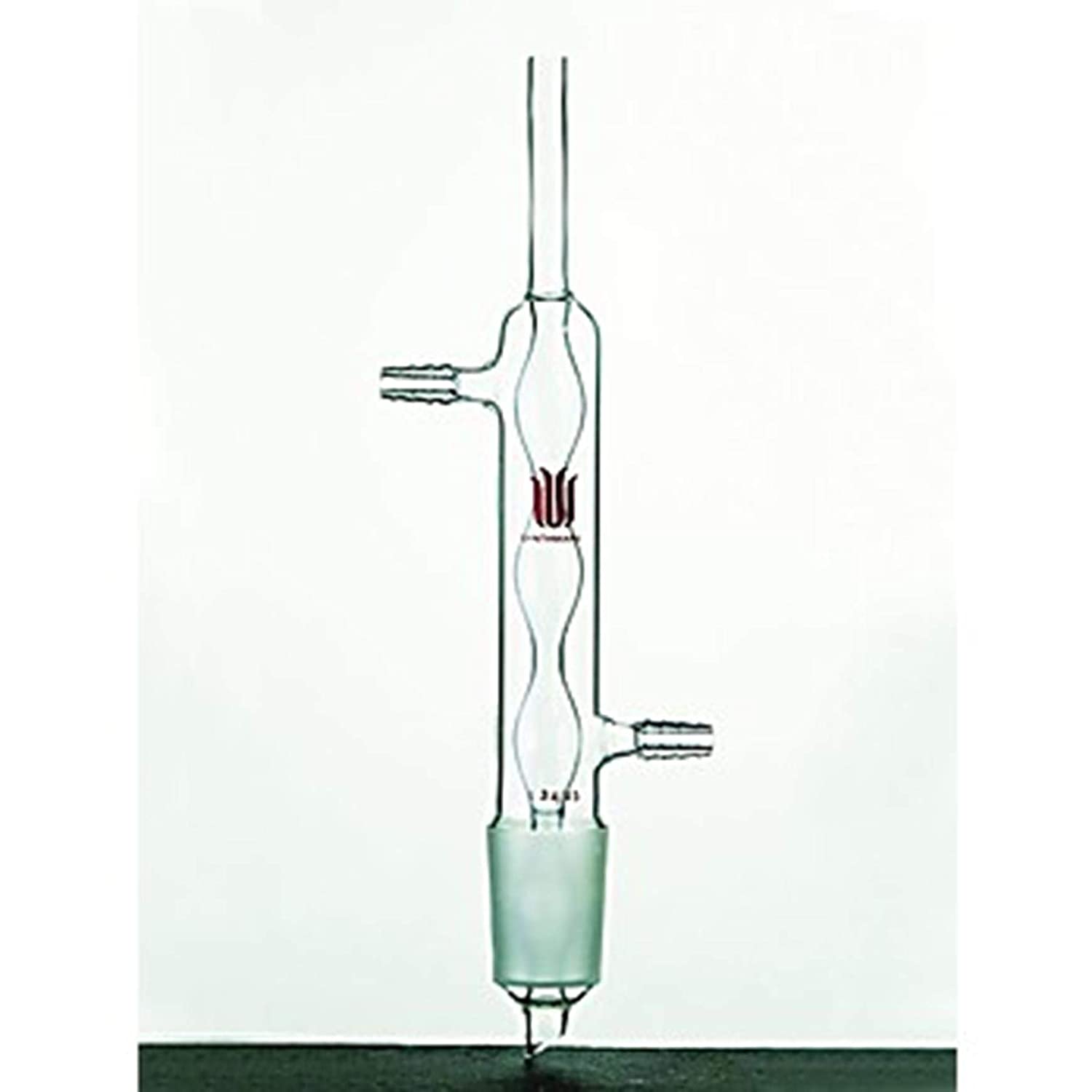 Kemtech America C244500 Synthware Allihn Reflux Condenser for Soxhlet Extractors, 45/50 Joint, 190 mm Jacket Length