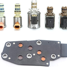 4L60E 4L65E Remanufactured Trans Master Solenoid Kit Compatible with GM EPC Shift 2003-On 6pc Set (4L60E 03- Set)