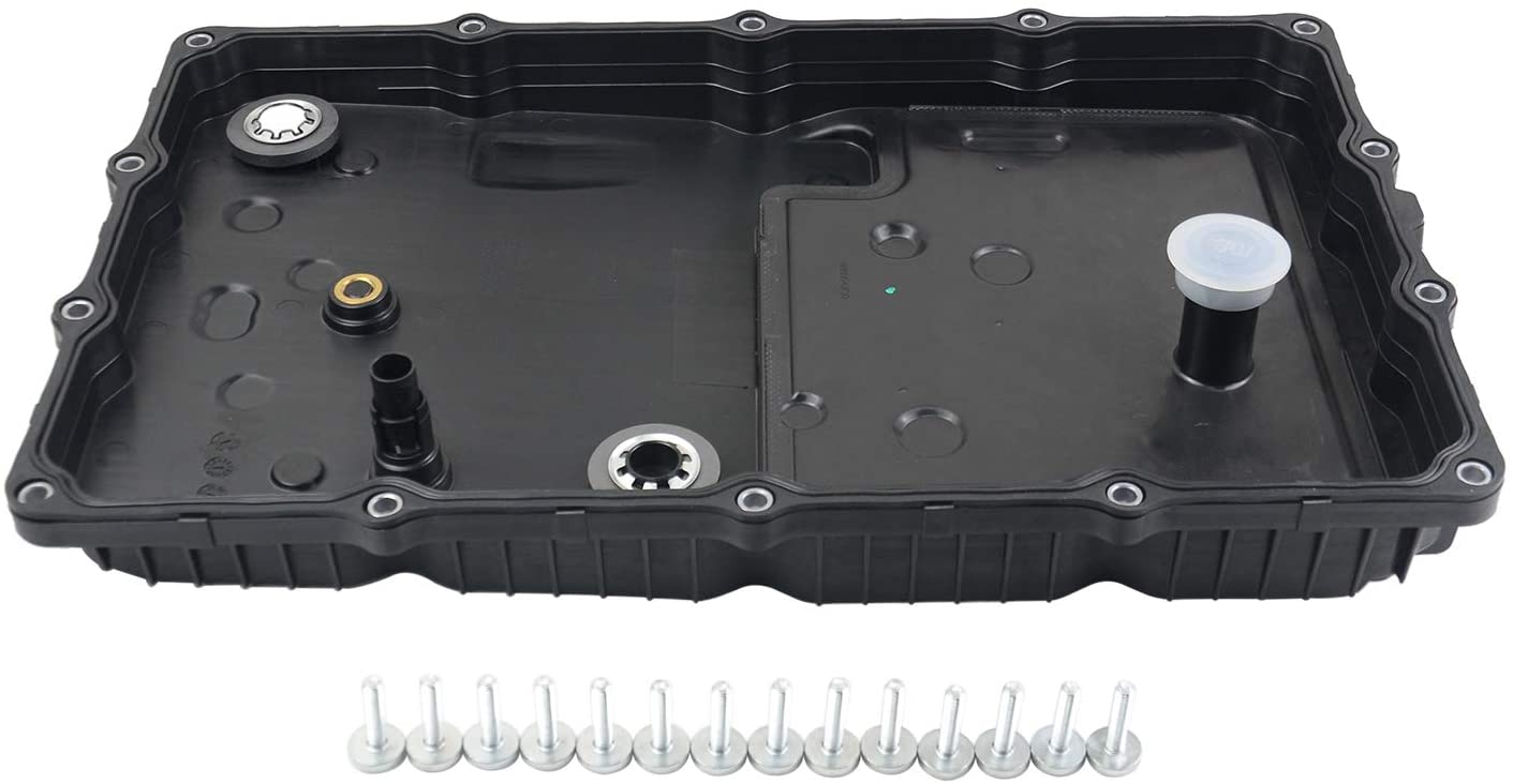 GELUOXI Transmission Oil Pan for 2013-2016 Hyundai Genesis 3.8L/ Genesis Coupe 2.0L 3.8L/ 2015-2017 Kia K900 3.8L 45280-4F001 45280-4E020